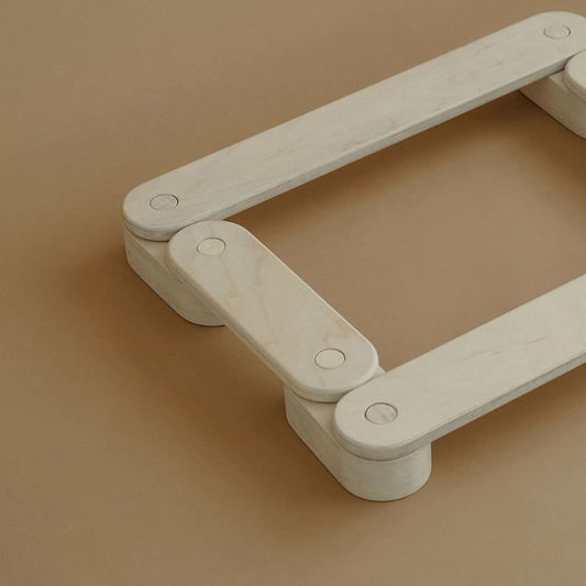 Montessori gred za ravnotežje za otroke – lesena ravnotežnostna steza (POLKU M)