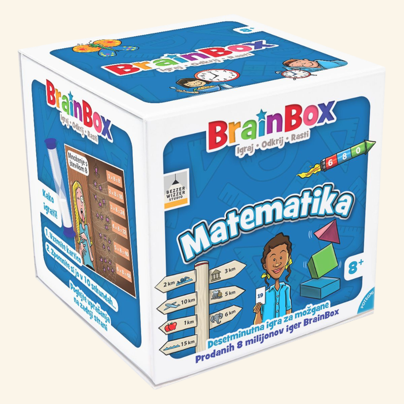 BrainBox Matematika – Zabavna poučna igra s številkami