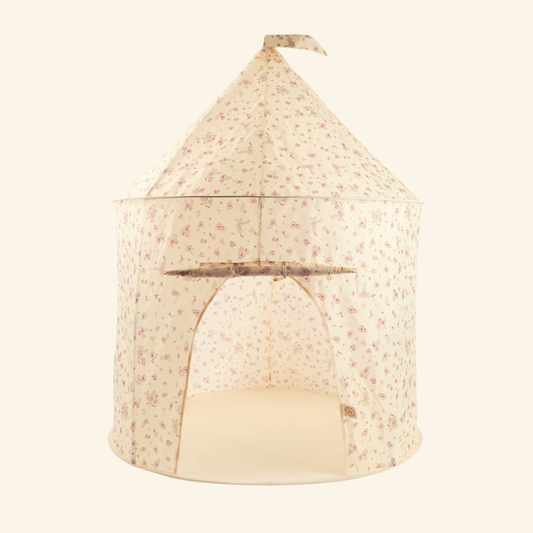 Pop-up otroški igralni šotor "Vintage Flowers"