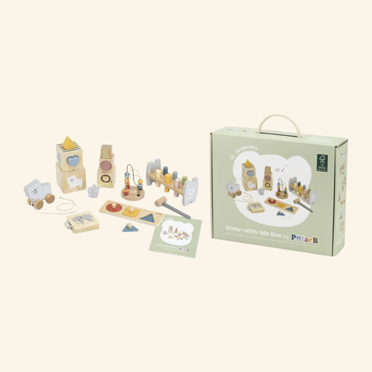 Leseni razvojni set igrač Grow-with-Me (12–18m)