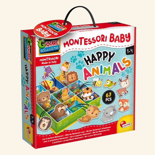 Lisciani Montessori baby - Živali in njihova prebivališča