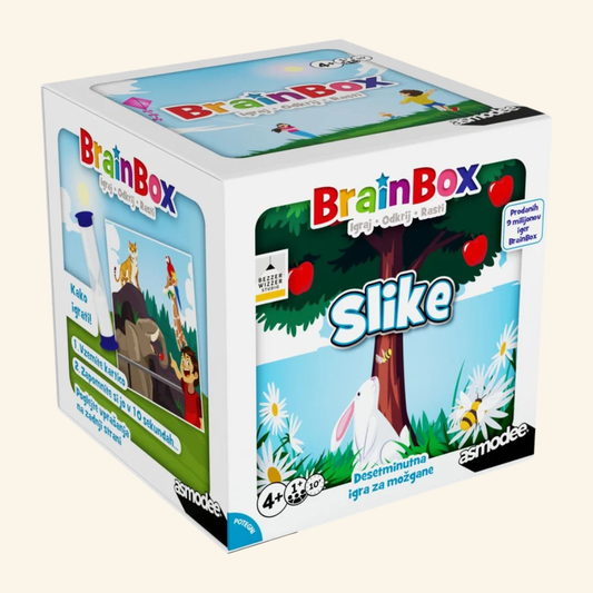 BrainBox Slike – Zabavna in poučna igra spomina ter opazovanja za najmlajše!