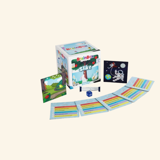 BrainBox Set Angleščina, Svet, Matematika, Živali  – spominske igre s kartami
