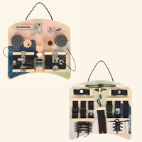 Montessori didaktični tabli ključavnice in zapahi – Paket 2v1