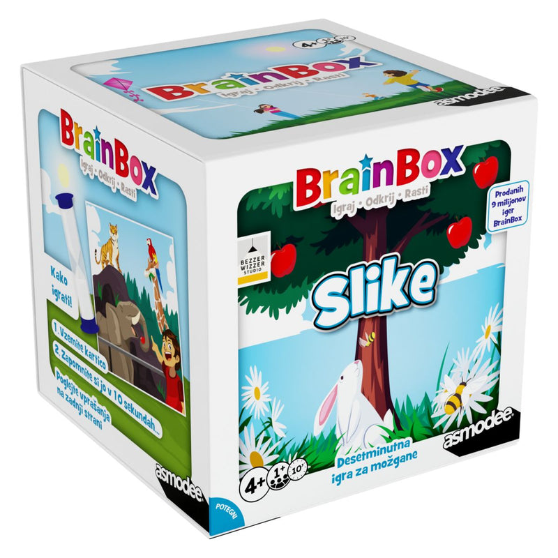 BrainBox Slike – Zabavna in poučna igra spomina ter opazovanja za najmlajše!