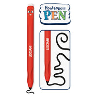 Lisciani montessori šola pisanja – Poučna piši-briši igra z ergonomskim pisalom