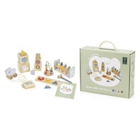 Viga Set Grow with me (12–18 mesecev) – Popoln leseni razvojni komplet za malčke!